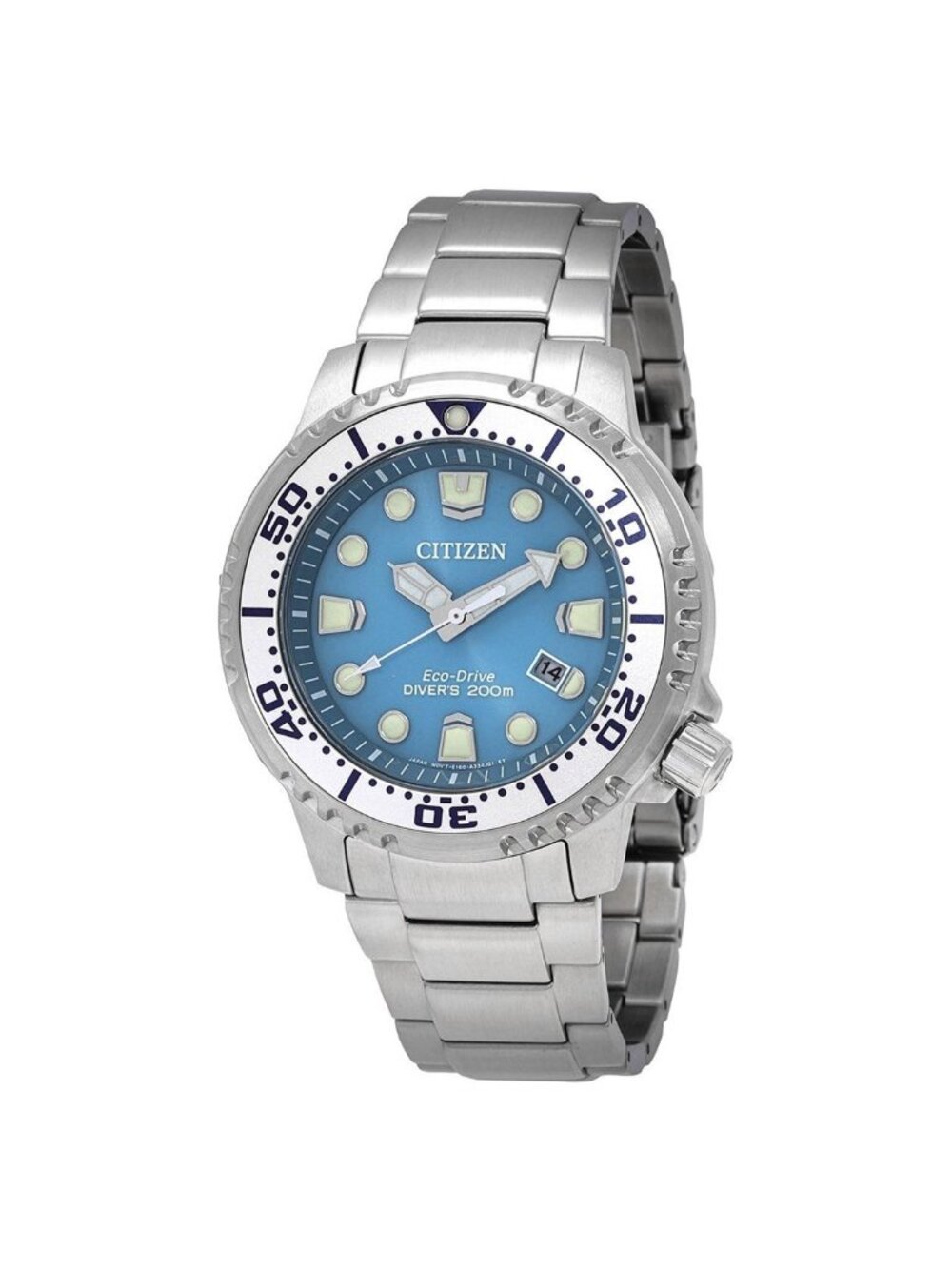 NWT Citizen Promaster Dive Eco-Drive Light Blue Dial Men's Watch